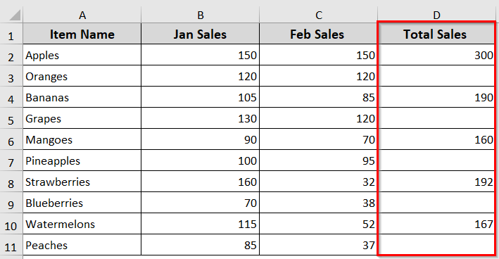 Examples of For…Next Loop In Excel VBA