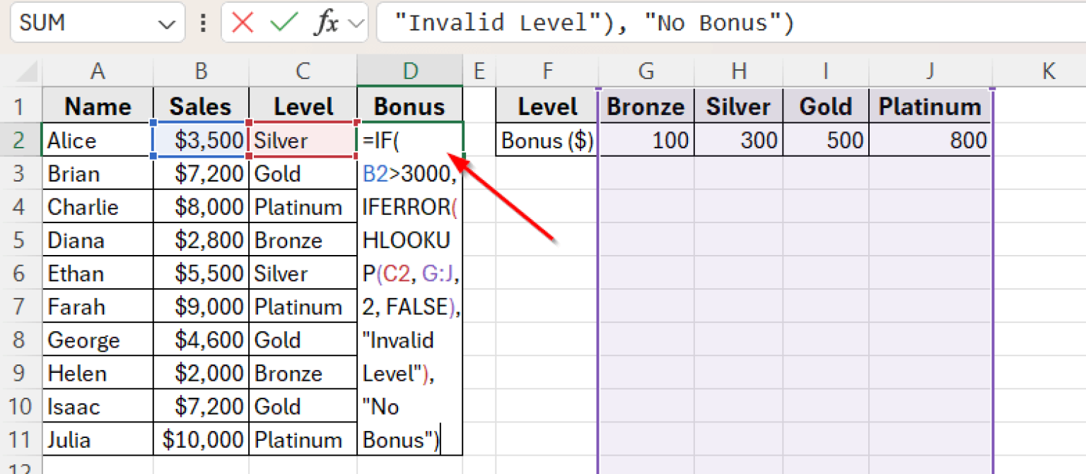 How to Use HLOOKUP with IF Condition in Excel (3 Examples) - Excel Insider
