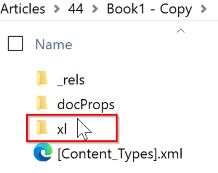 Unlocking Excel Sheet Using the XML Editing without Password