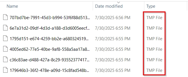 Recover Unsaved Excel File from TEMP Excel Files