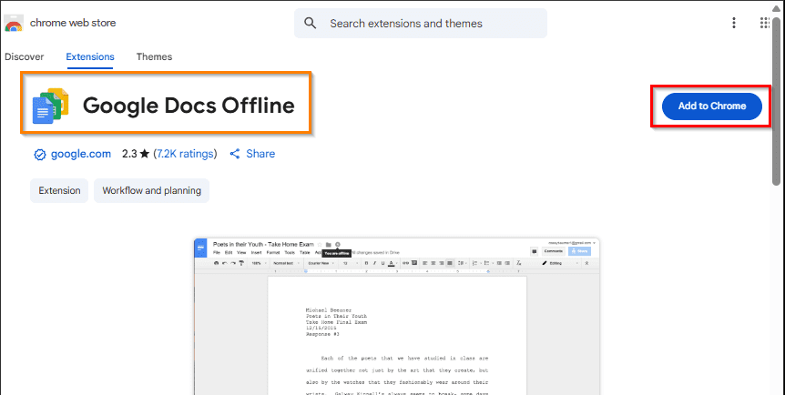 Installing Chrome Extension