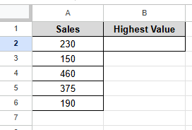 Find highest value dataset