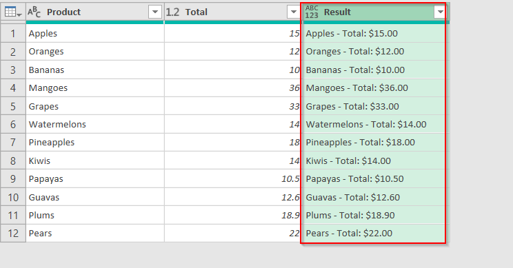 No-Formula Approach To Combine Values With Power Query