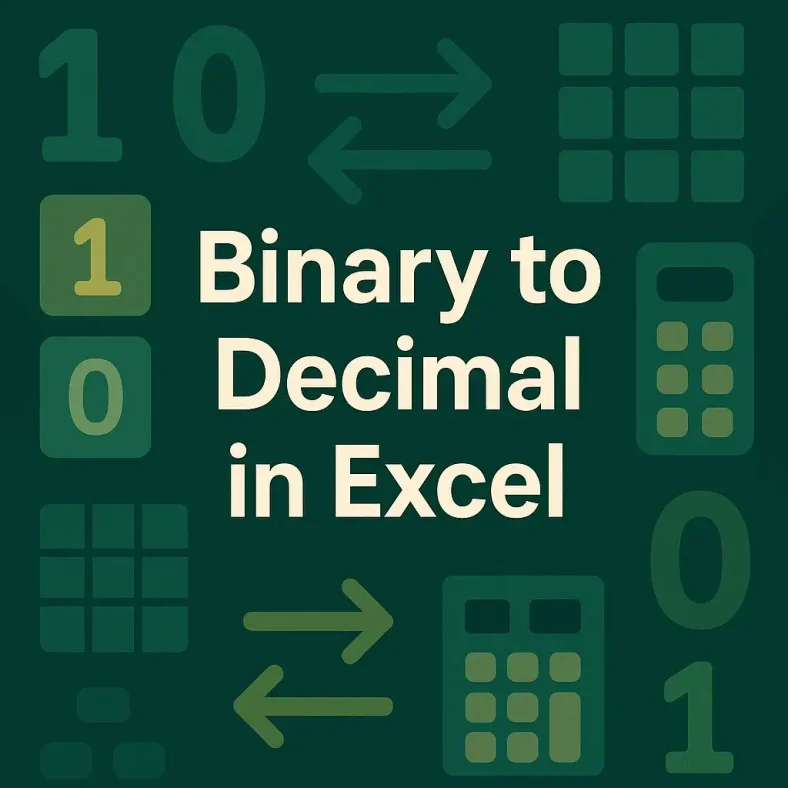 featured image - excel binary to decimal