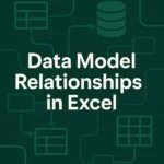 featured image - excel data model relationships