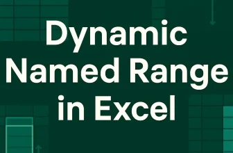 featured image - excel dynamic named range