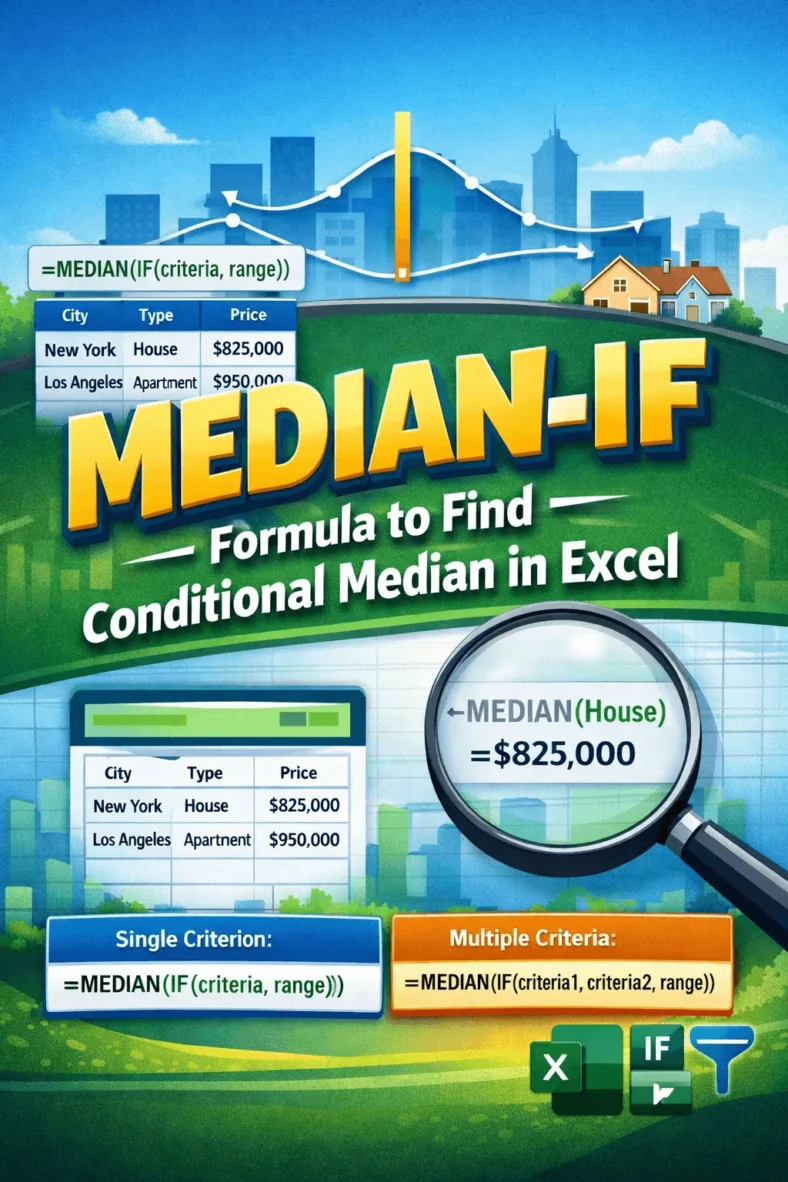 featured image - excel median if