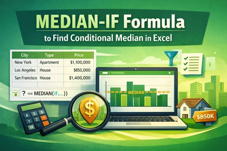 featured image - excel median if