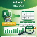 featured image- excel median if not zero