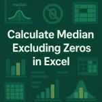 featured image- excel median if not zero