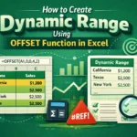 featured image - excel offset dynamic range