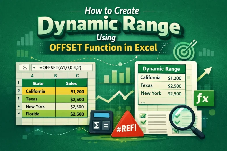 featured image - excel offset dynamic range