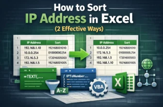 featured image - excel sort ip address