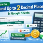 featured image - google sheets round to 2 decimal places