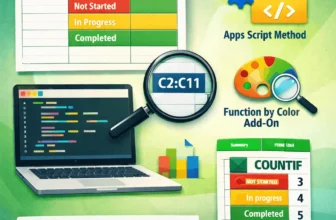 featured image - how to count highlighted cells in google sheets