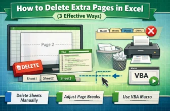 featured image - how to delete extra pages in excel