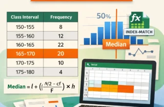 featured image - how to find median in excel for grouped data