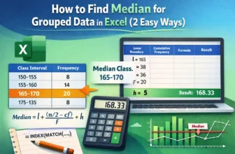 featured image - how to find median in excel for grouped data