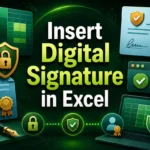 featured image - how to insert digital signature in excel