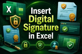 featured image - how to insert digital signature in excel