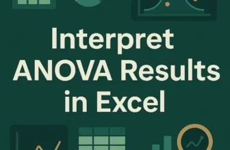 featured image - how to interpret anova results in excel