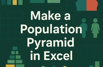 featured image - how to make a population pyramid in excel