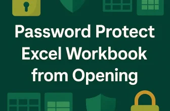 featured image - how to password protect excel workbook from opening