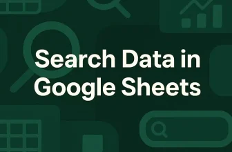 featured image - how to search data in google sheets