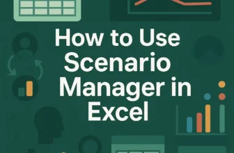 featured image - how to use scenario manager in excel