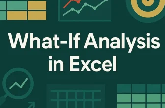 featured image - how to use what if analysis in excel