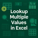 featured image - lookup multiple values in excel