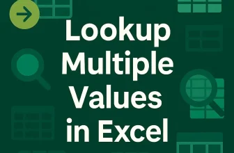 featured image - lookup multiple values in excel