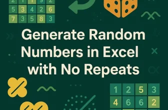 featured image - random number generator excel no repeats
