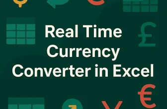 featured image - real time currency converter in excel