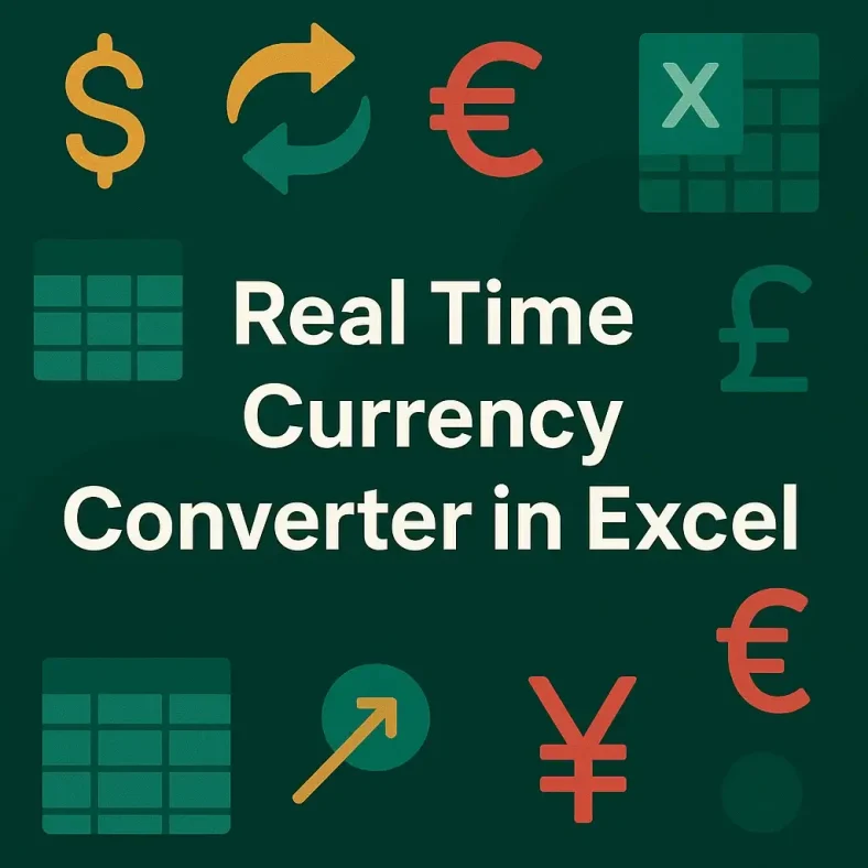 featured image - real time currency converter in excel