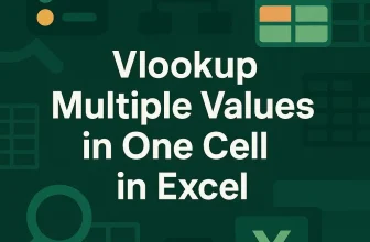 featured image - vlookup multiple values in one cell in excel