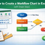 featured image - workflow chart in excel