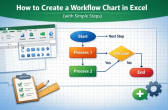 featured image - workflow chart in excel