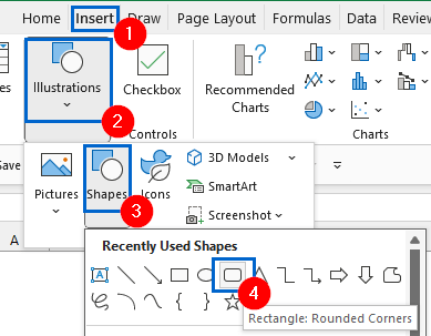Manually Add Shapes and Arrows to Create Hierarchy