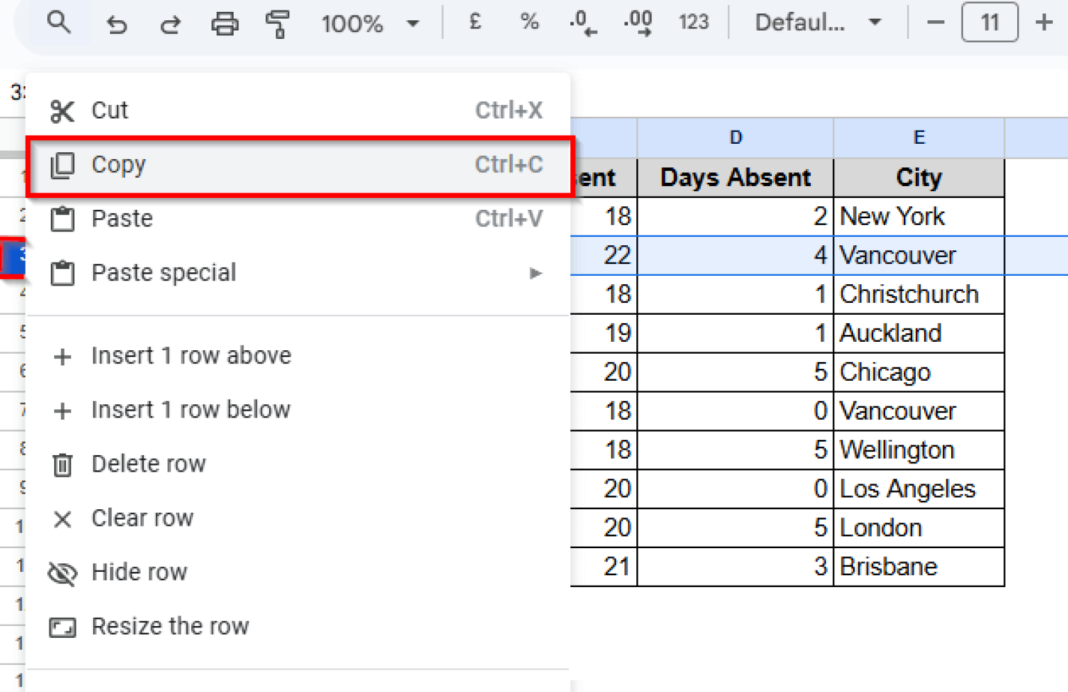 How to Swap Rows in Google Sheets (4 Quick Tricks) - Excel Insider