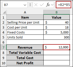Applying Goal Seek for What-if Analysis