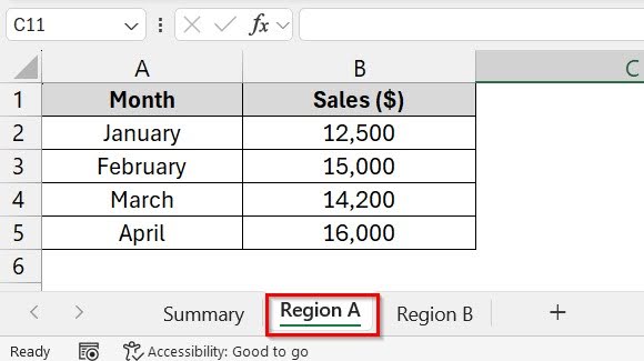 Applying INDIRECT Function to Reference Cell in Another Sheet Based on Cell Value in Excel
