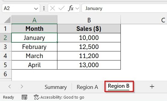 Applying INDIRECT Function to Reference Cell in Another Sheet Based on Cell Value in Excel