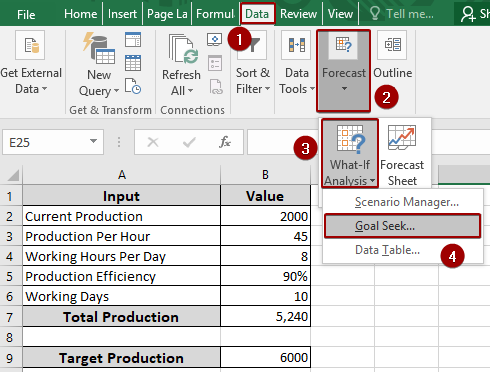 3 Examples to Use Goal Seek in Excel