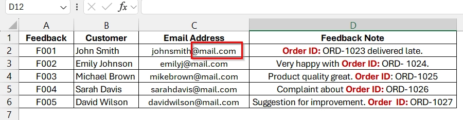 Applying Custom VBA to Find and Replace Data with RegEx in Excel