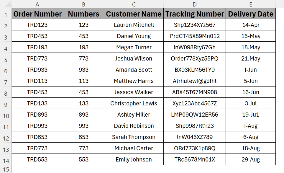 Extracting Number Dynamically