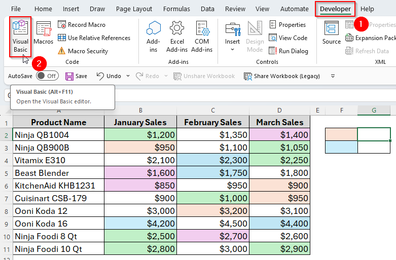 Alternatives to SUMIF Function to Sum by Cell Color in Excel