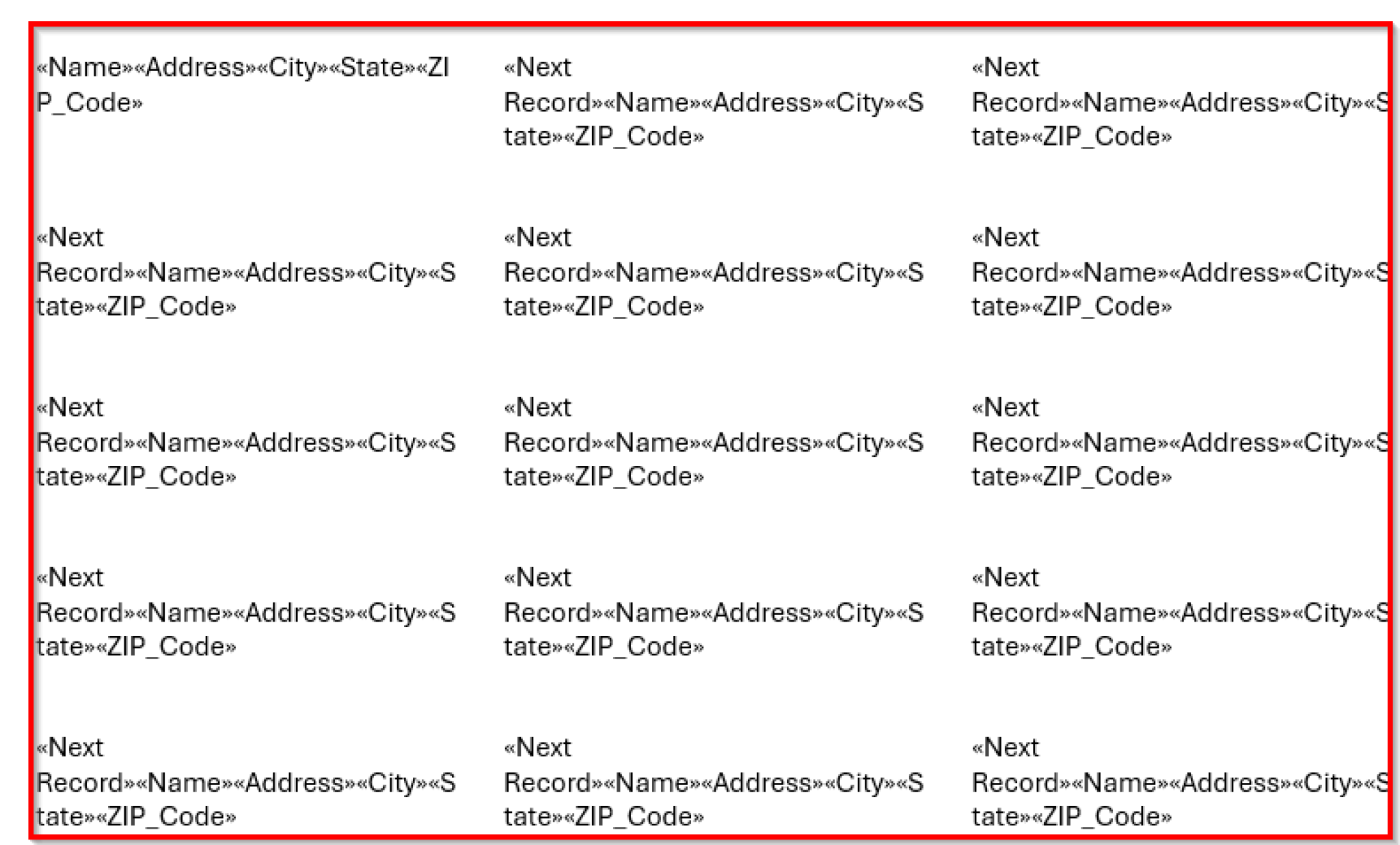 How to Mail Merge Labels from Excel to Word (with Easy Steps) - Excel ...