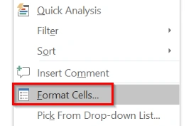 Applying Cells Format to Extract the Year from the Date