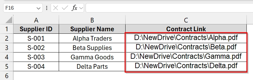 Using VBA Macro for Automated Editing Hyperlink in Excel
